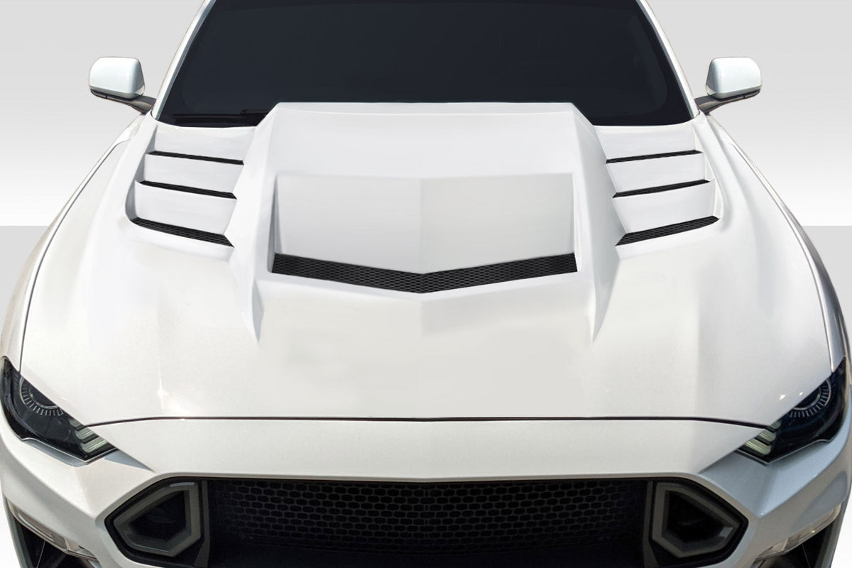 Revitalize Your 2018 - 2023 Ford Mustang with Duraflex Interceptor One - Piece Hood