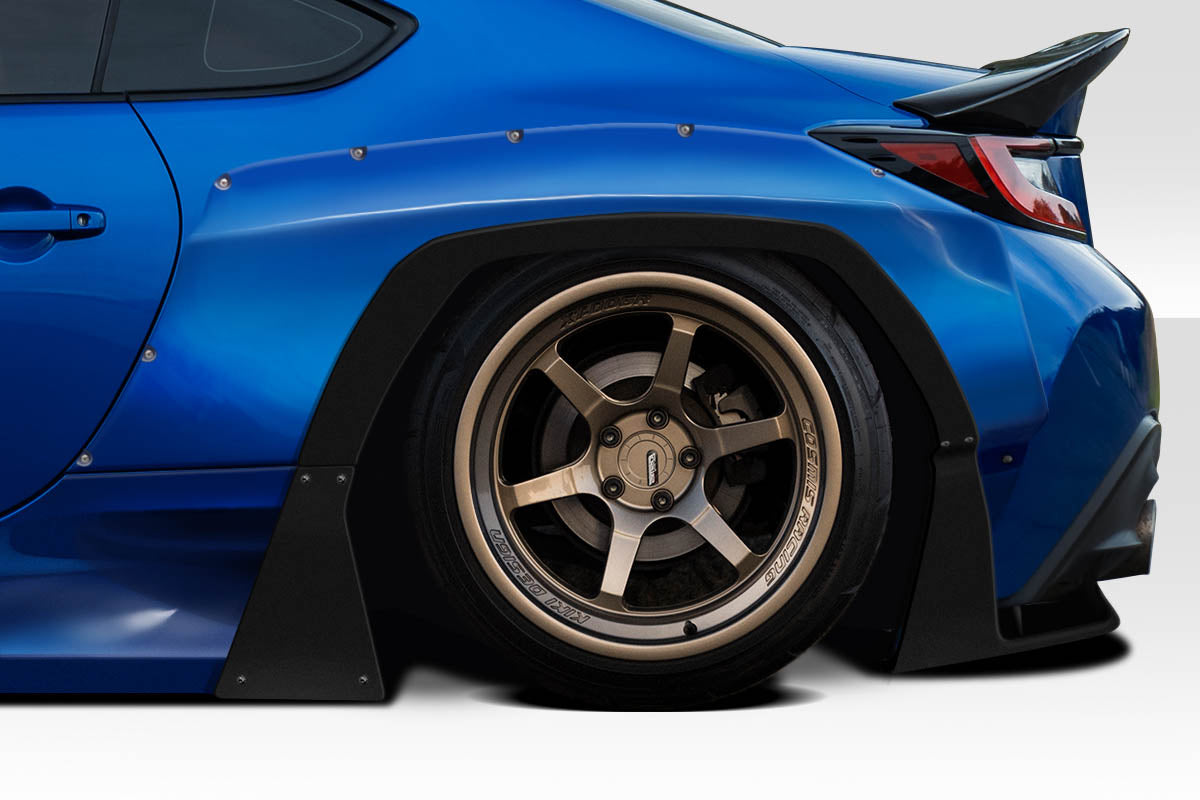 Revamp Your 2022 - 2023 Toyota GR86 or Subaru BRZ with Duraflex Taka Rear Fender Flares (2 Pieces)