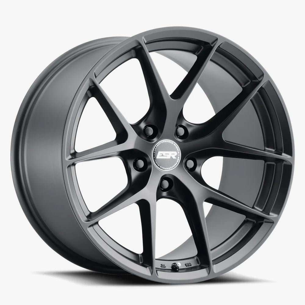 ESR RF2 19x9.5 5x114.3 (Custom Drill) ET35 Matte Black - Stunning Wheels for Your Ride