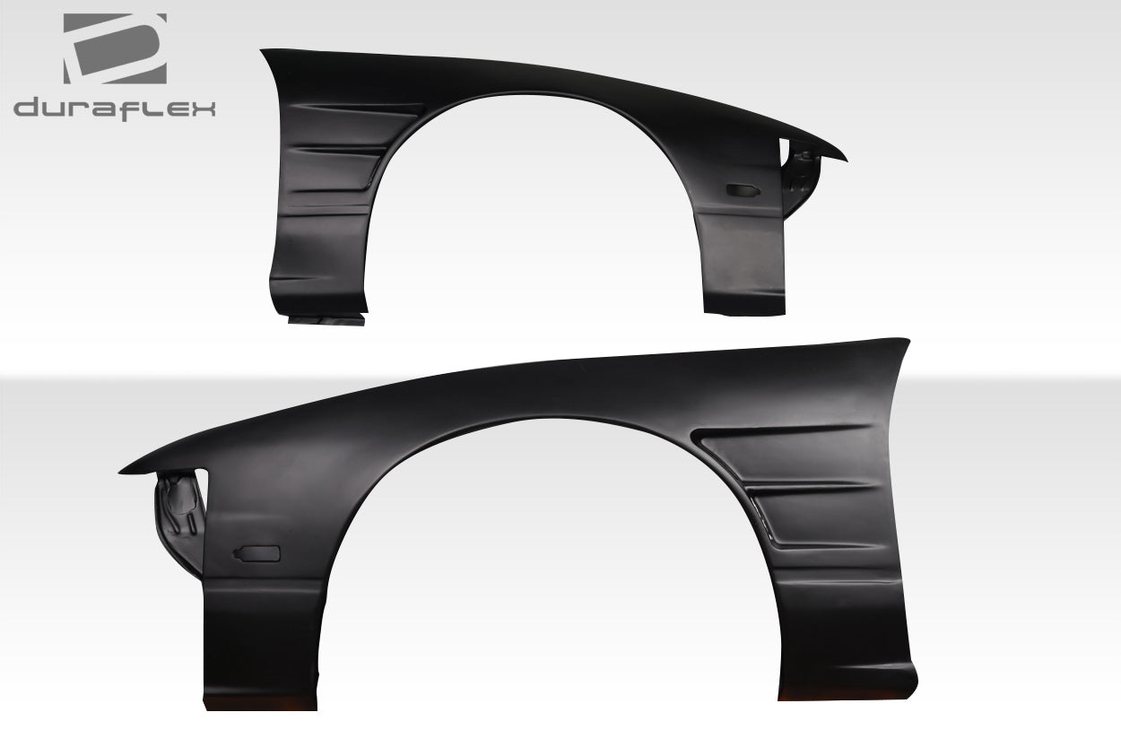 Enhance Your 1989 - 1994 Nissan 240SX with Duraflex D1 Sport 25MM Front Fenders - 2 Piece Set