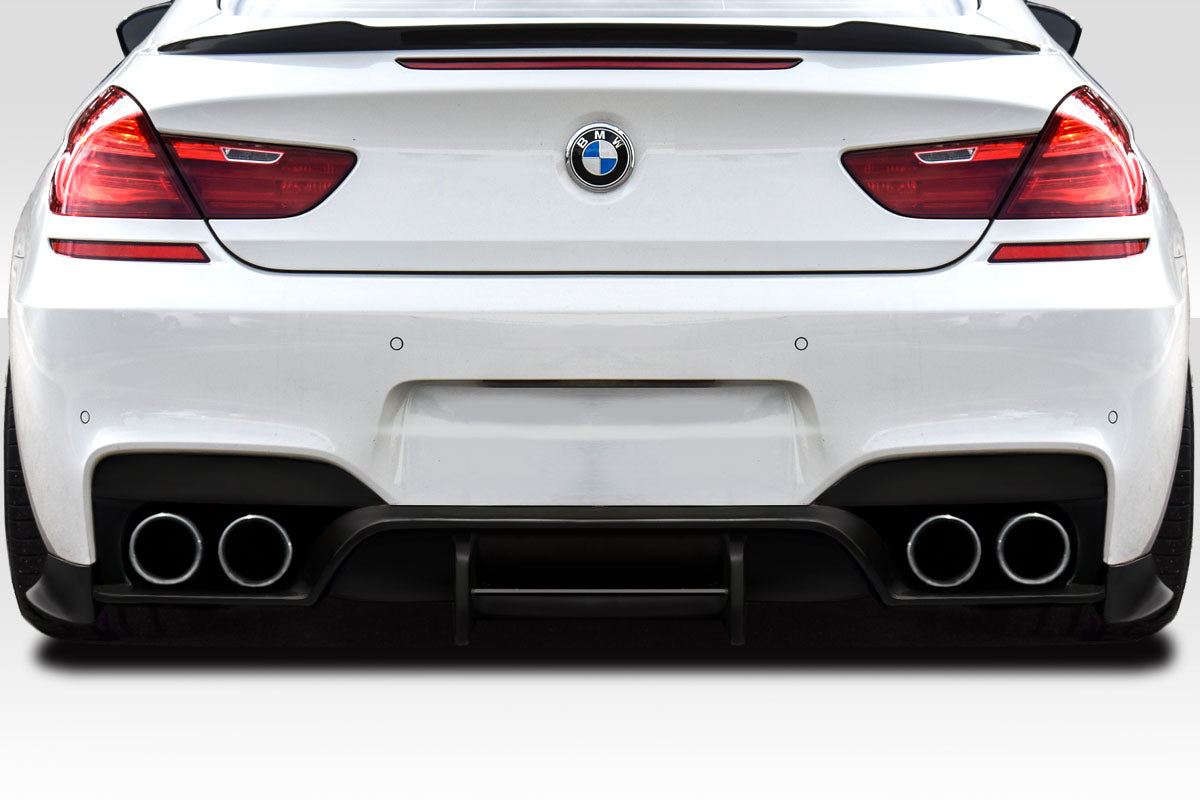 Upgrade Your 2011 - 2019 BMW 6 Series F06 F12 F13 with Duraflex Sceptre 3 - Piece Rear Diffuser