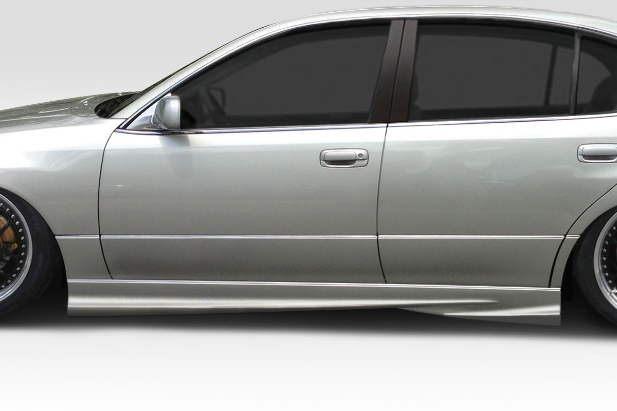 Upgrade Your 1998 - 2005 Lexus GS300/GS400/GS430 with Duraflex JDPro 2 - Piece Side Skirt Rocker Panels!