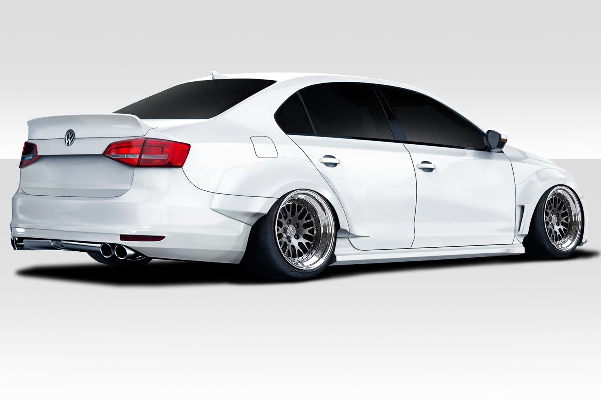 Revamp Your 2011 - 2018 Volkswagen Jetta with Duraflex KTV Wide Body Kit! 13 - Piece Set